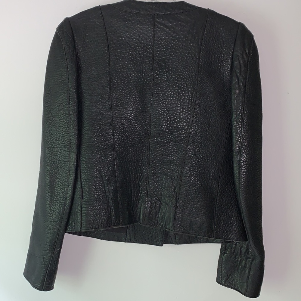Carven Leather Jacket - Picture 2 of 2